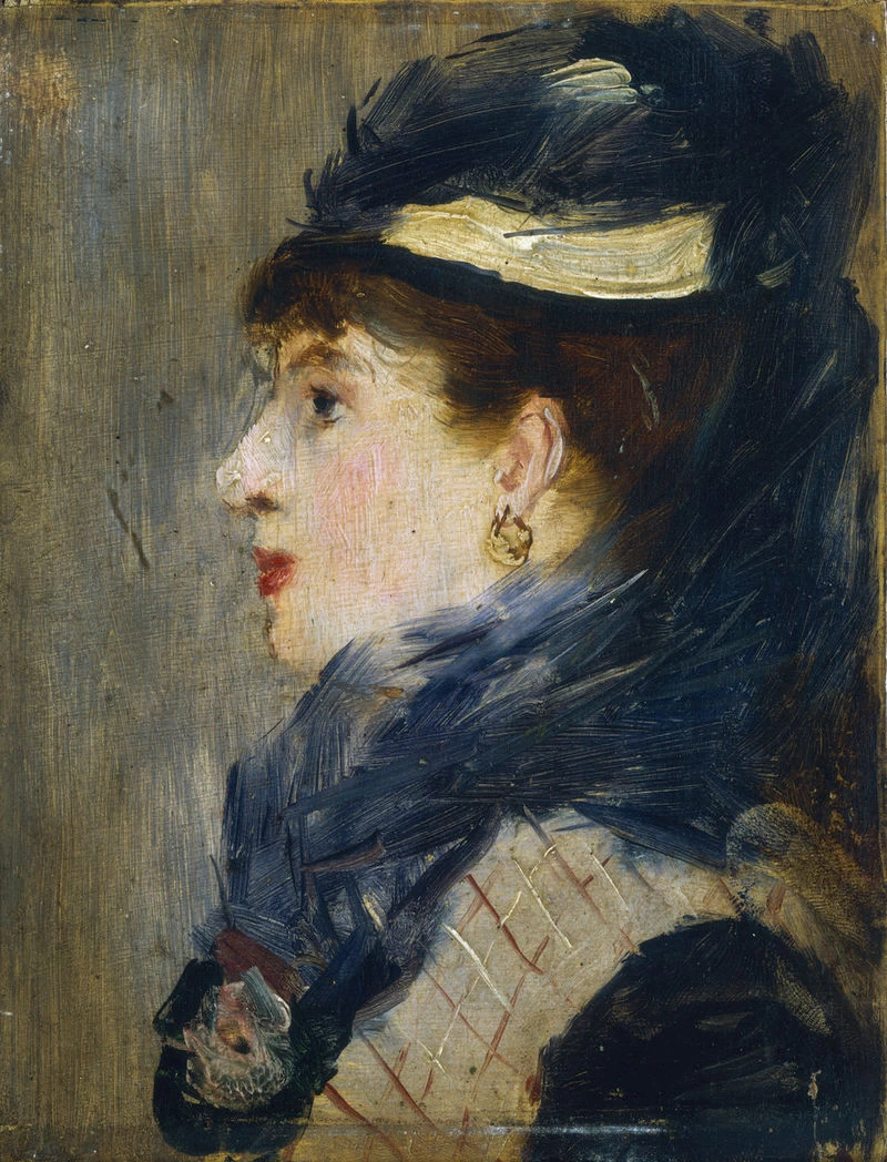  337-Édouard Manet, Testa di donna, 1879 